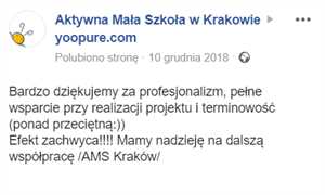 Aktywna Mała Szkoła w Krakowie